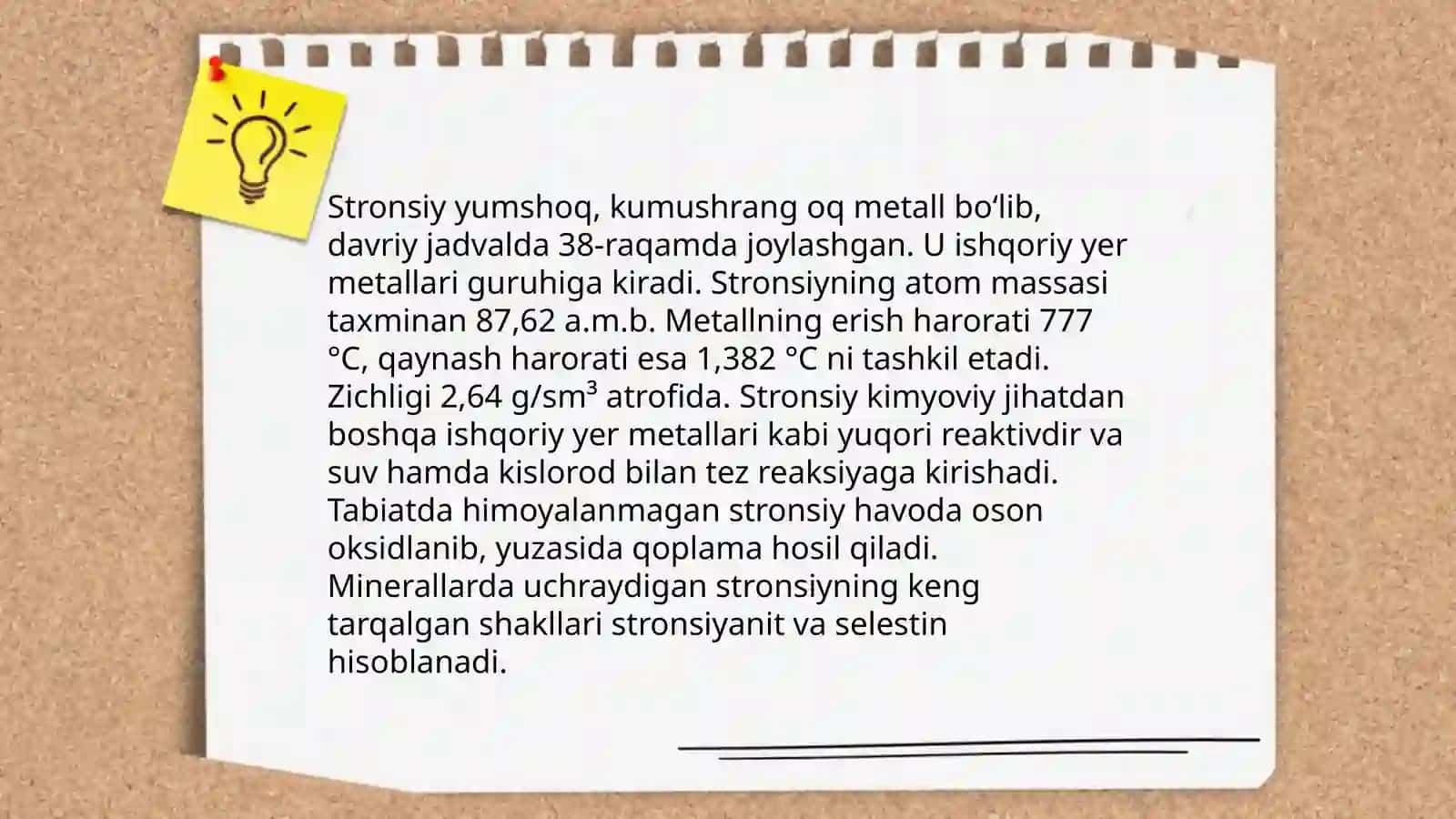 Kalsiyning kimyoviy xossalari 4