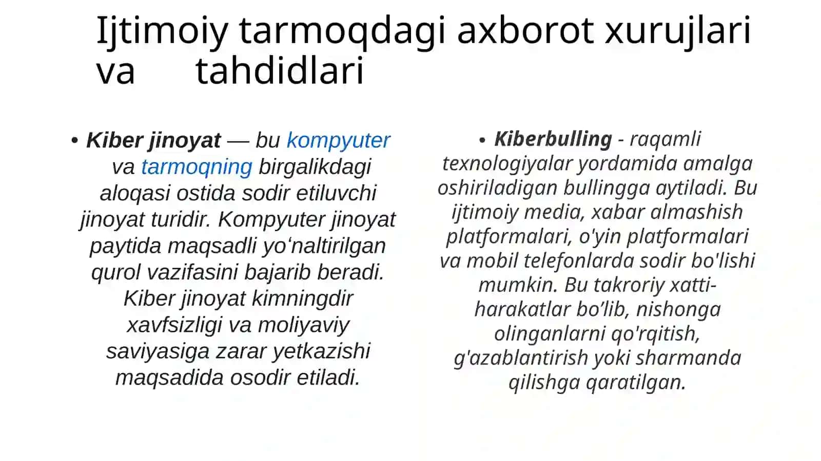 Ijtimoiytarmoqlik 4