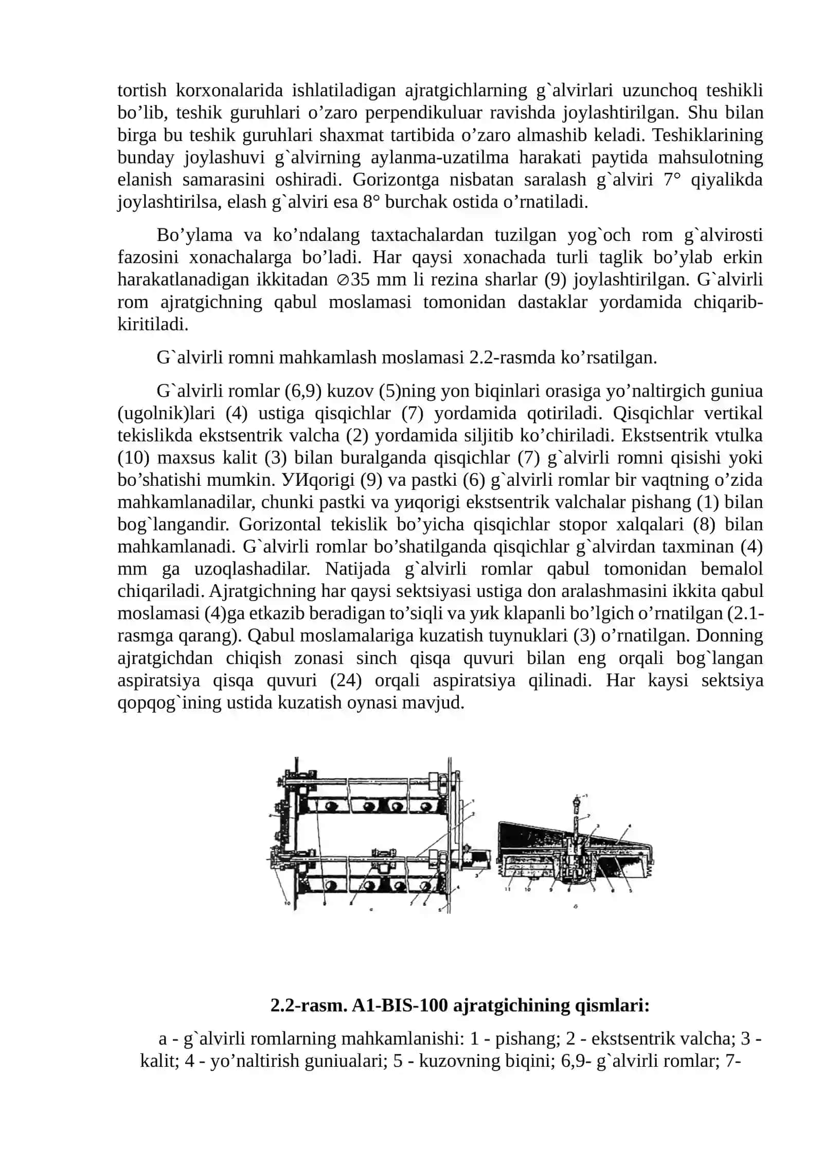 G'alvirli ajratgichlar 4