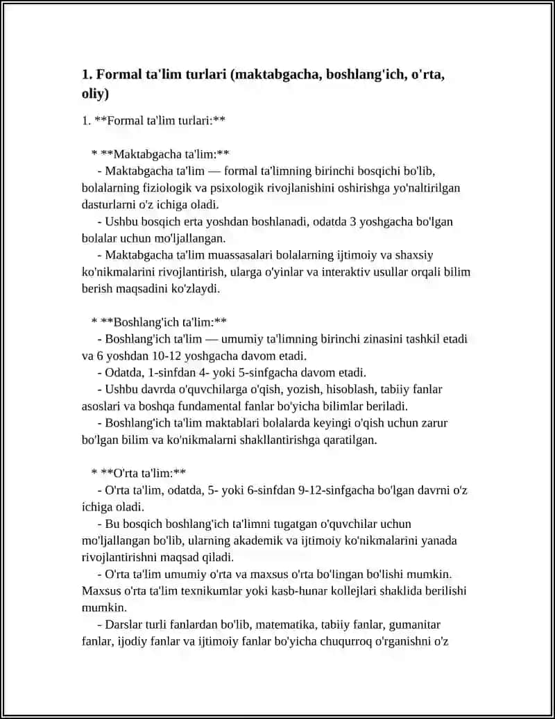 Maktabgacha ta'lim 4