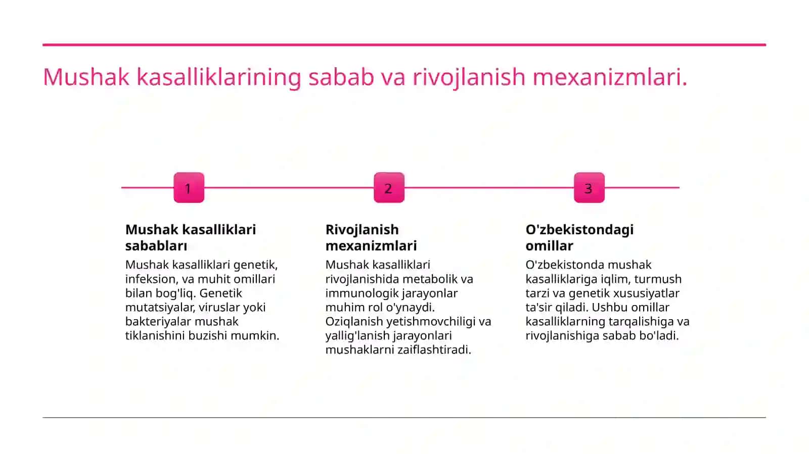 Mushak sistema kasaliklari 4