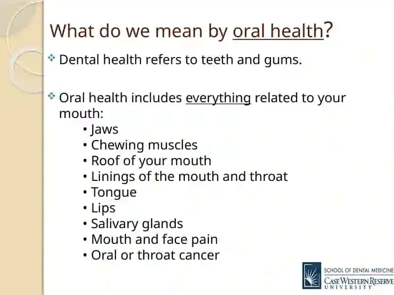 Overview of Oral Health Topics for the Community Health Worker 4