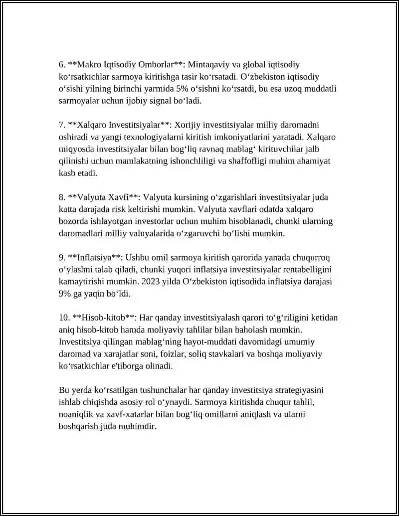 SARMOYA KIRITISHNING "SEHRLI UCHBURCHAGI" 4