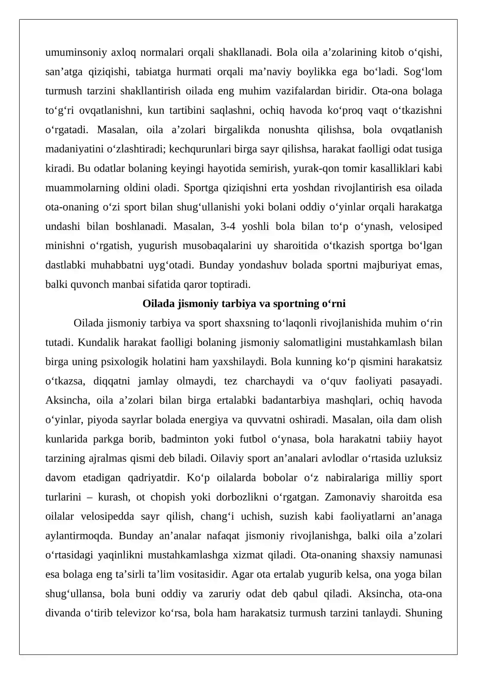 Oila, maktab va jamoatchilikning uzviyligi 4