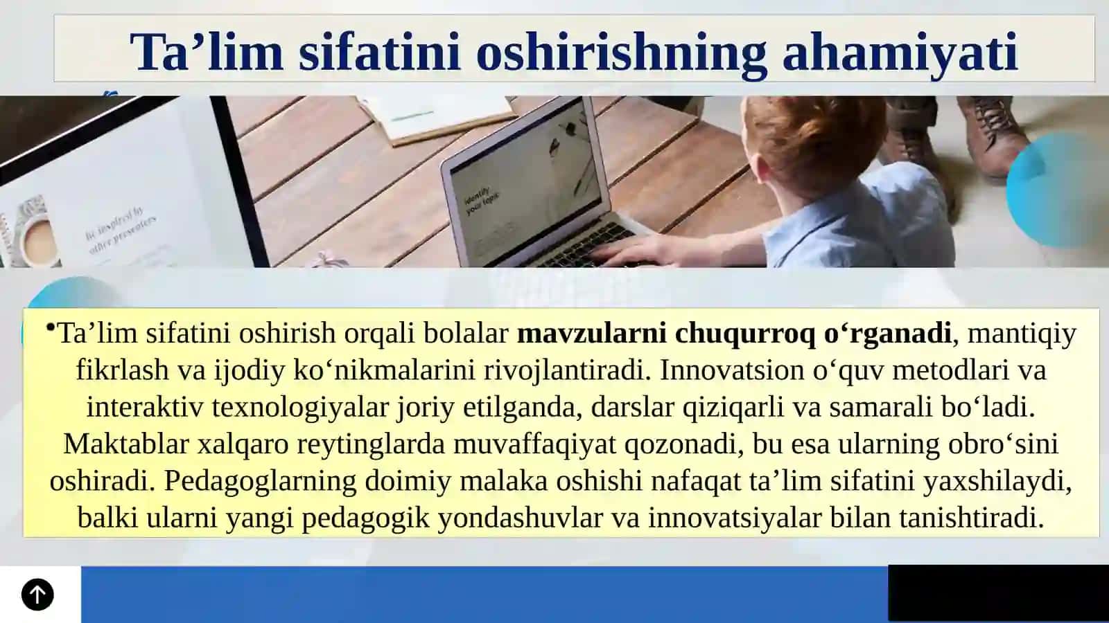 Maktablarda Ta'lim Sifatini Oshirish 4