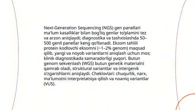 TIBBIY GENETIKADA BIOLOGIK METODLARNI QO‘LLASH 4