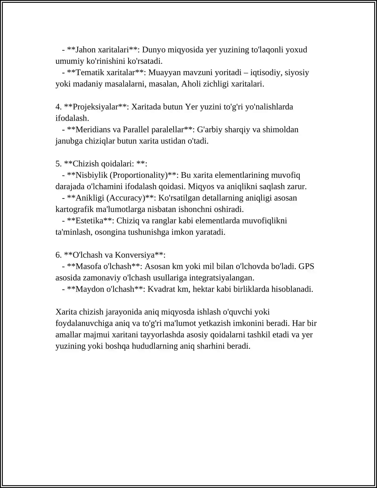 Xarita chizish va uni PDF fayl ko'rinishida saqlab yuklash 4