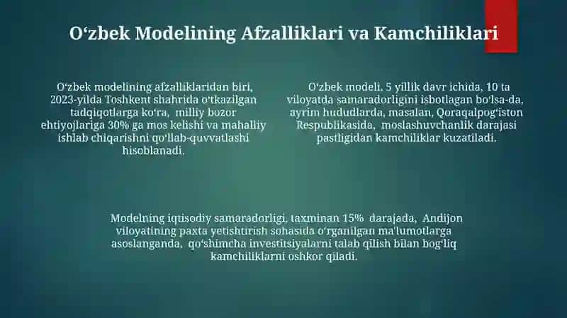 Oʻzbek modeli 4