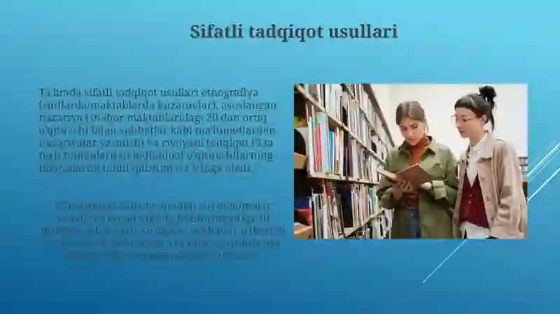 Ilmiy pedagogik tadqiqotlar metodologiyasi va metodlari 4