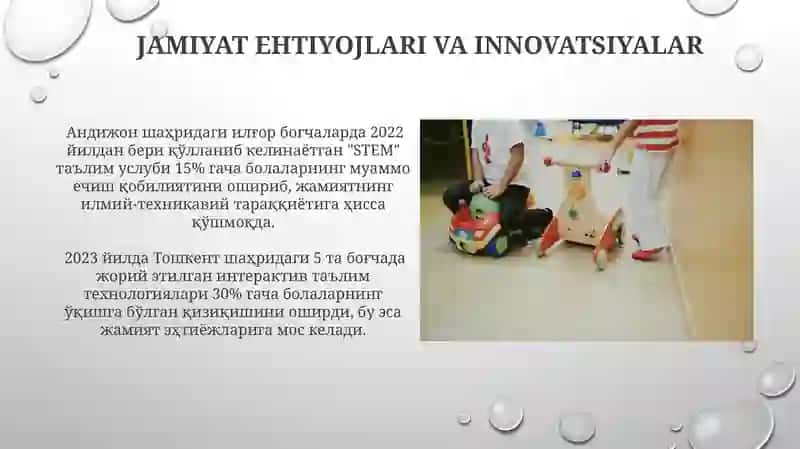 Maktabgacha ta'lim muassasalarida innovatsiyalar 4