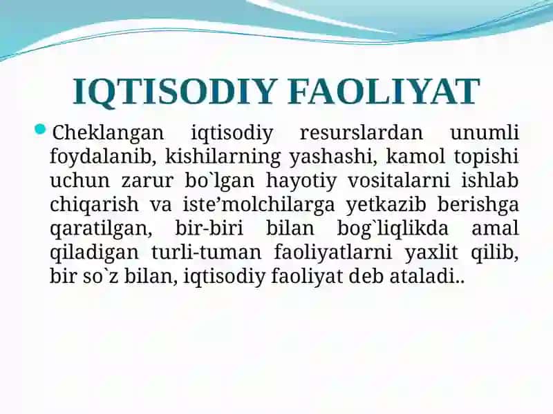 FANNING MAZMUNI, MAQSADI VA VAZIFALARI 4