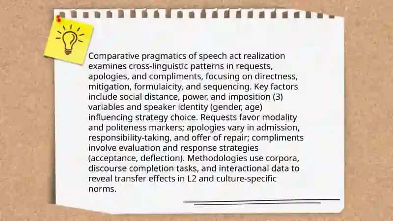 Pragmatic and Sociolinguistic Factors in Comparative Typology 4