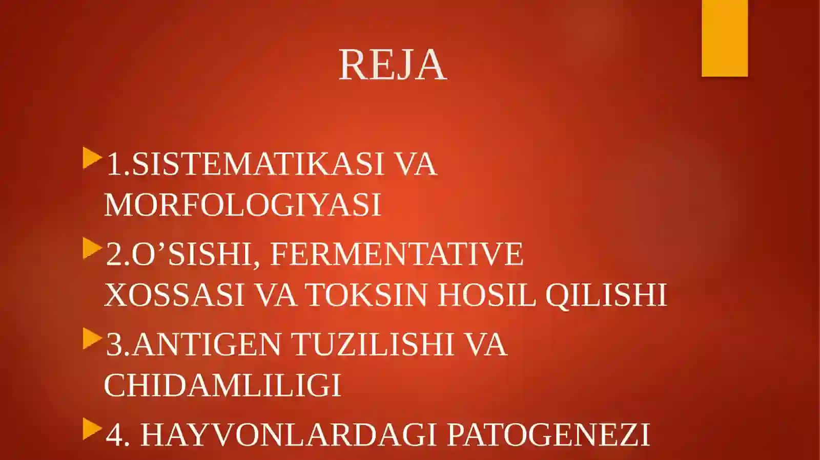 RIKKETSIOZLAR TASNIFI VA LABORATORITYA TASHHISI 4
