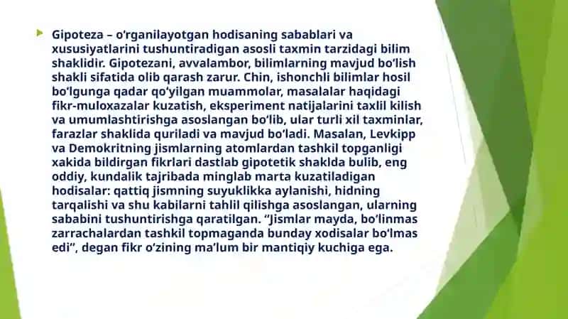 BILIMLAR TARAQQIYOTINING MANTIQIY SHAKLLARI 4
