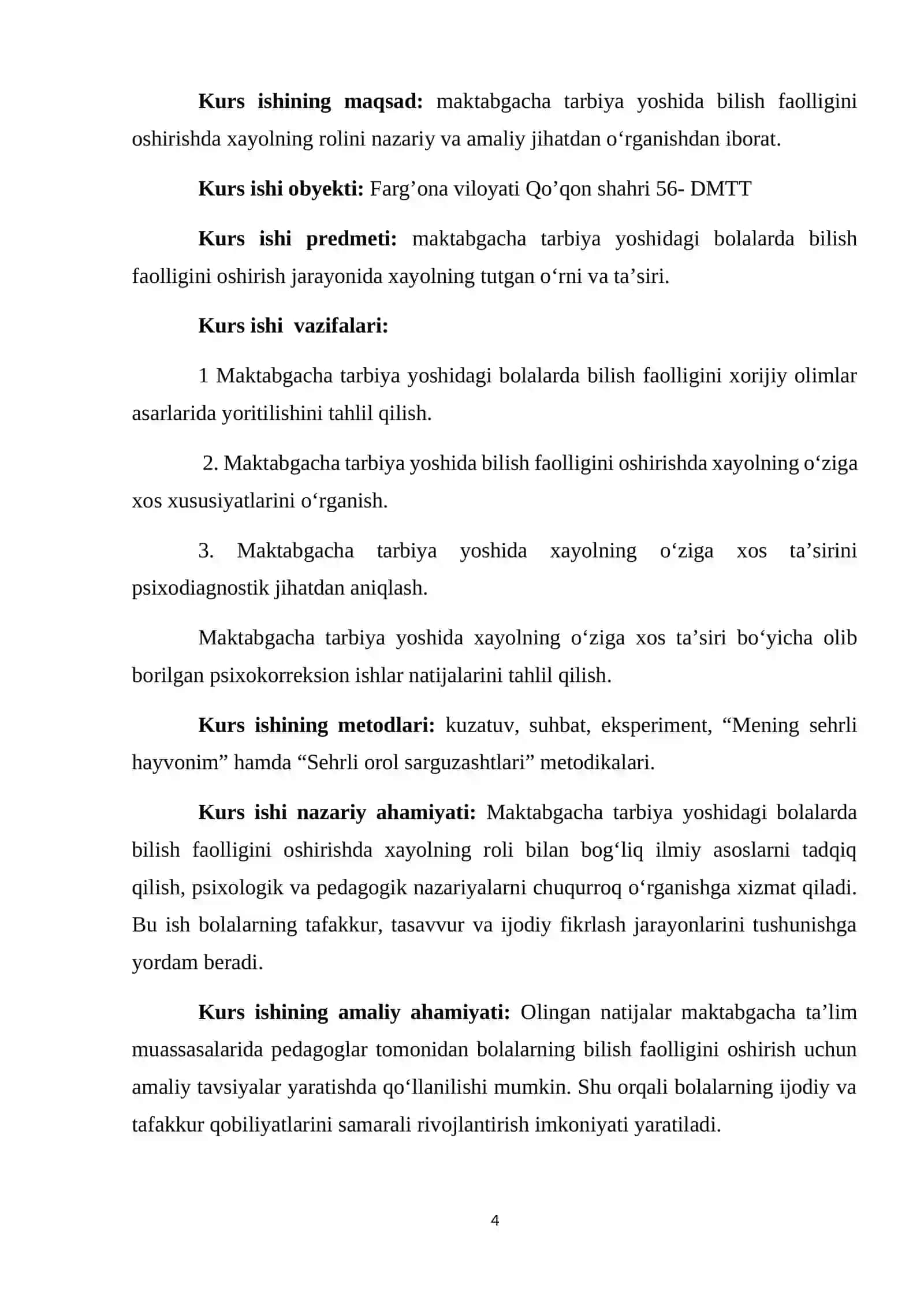 Maktabgacha tarbiya yoshida bolalarni bilish faolligini nazariy jihatdan oʻrganilishi 4