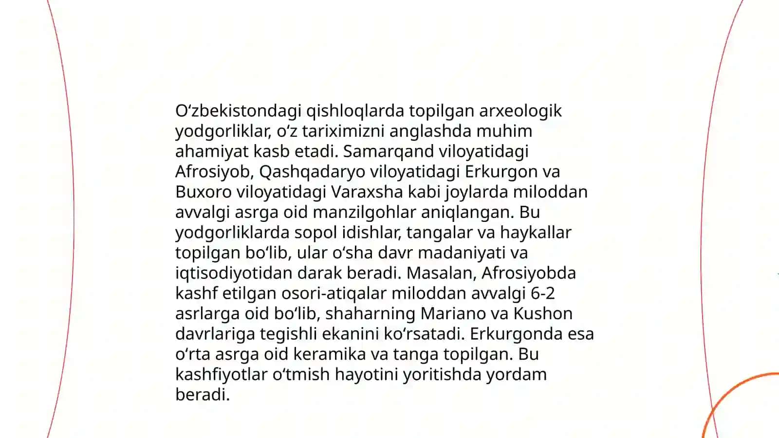 Vatan ostonadan boshlanadi - Qishlog'im tarixi 4