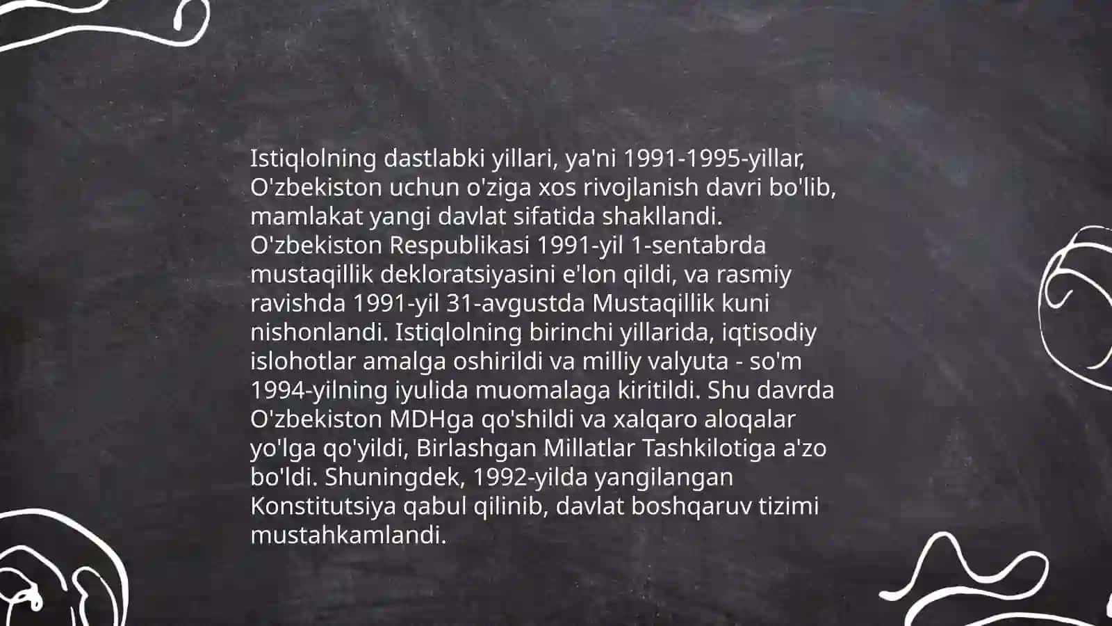 Oʻzbekistonning oʻziga xos istiqlol va taraqqiyot yoʻli 4