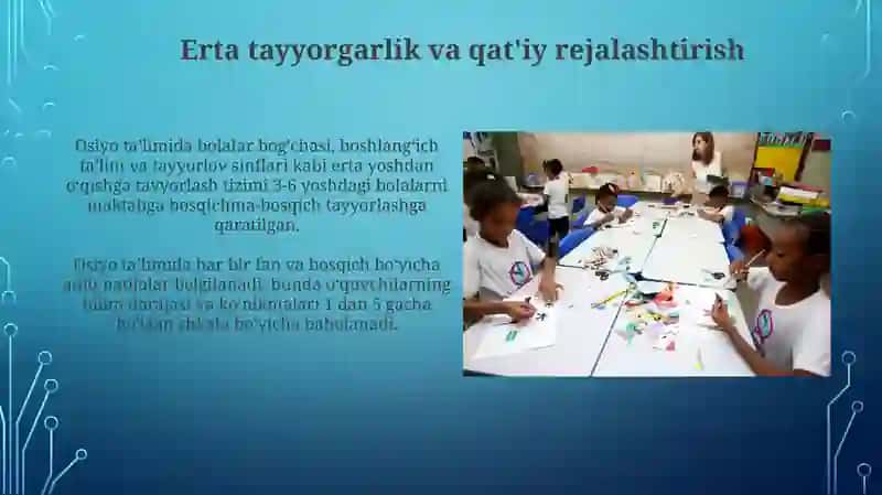 Osiyo ta'limining o'ziga xos xususiyatlari 4