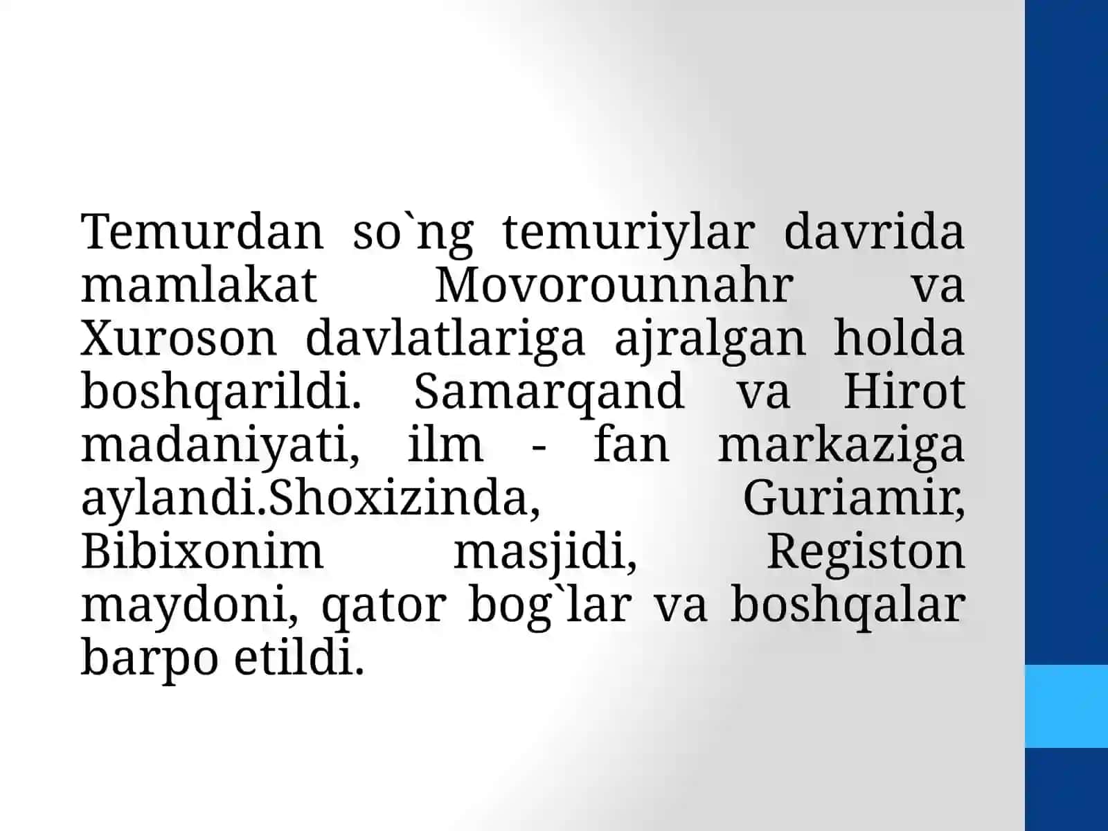 XIVASRNING IKKINCHI YARIMIDANXVIIASRGACHATARBIYA,MAKTAB VA PEDAGOGIK FIKRLAR 4
