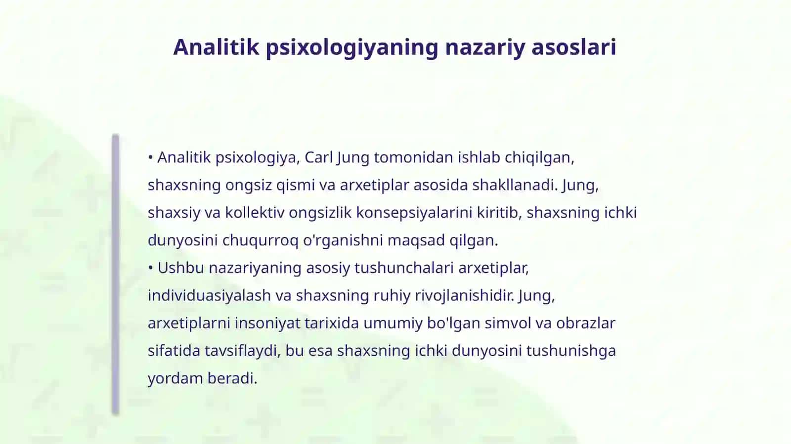 Individual va analitik psixologiya shaxs muammosi 4