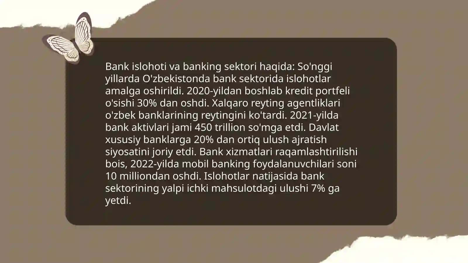 Oʻzbekiston Respublikasining moliya tizimi 4
