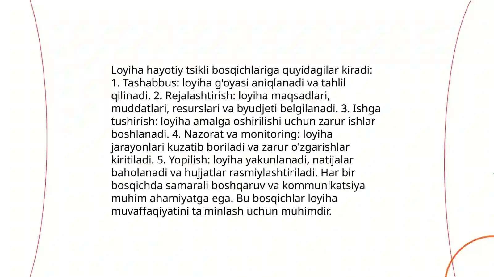 Tashkilotlarda loyiha boshqaruvi tizimi 4