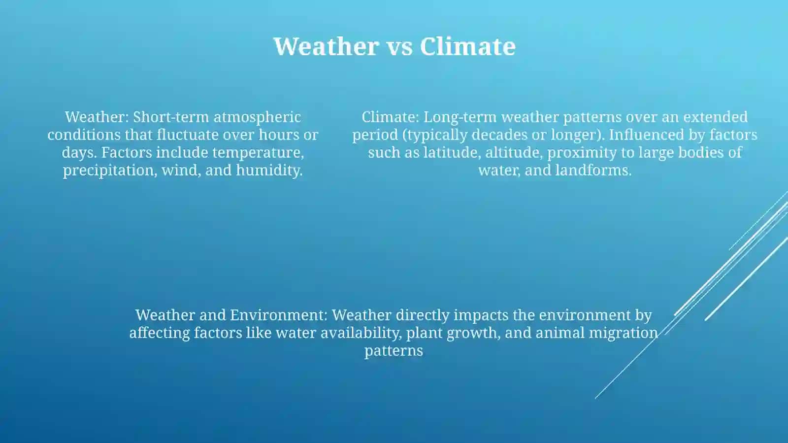 Weather And Environment 4