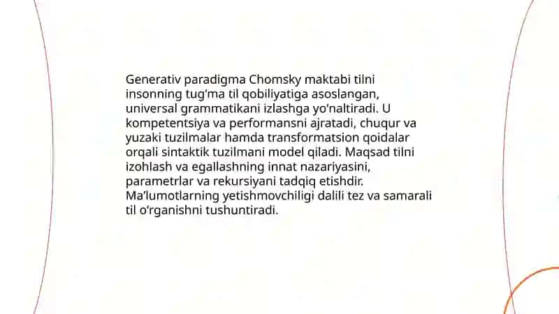 Lisoniy tadqiqotlarga xos paradigmalar 4