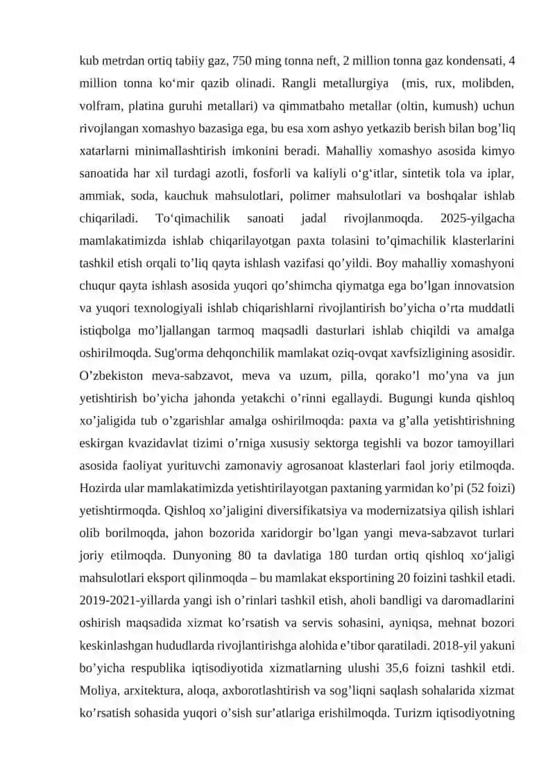 O’zbekistonda ijtimoiy sohada amalga oshirilayotgan o’zgarishlar mazmun va mohiyati 4