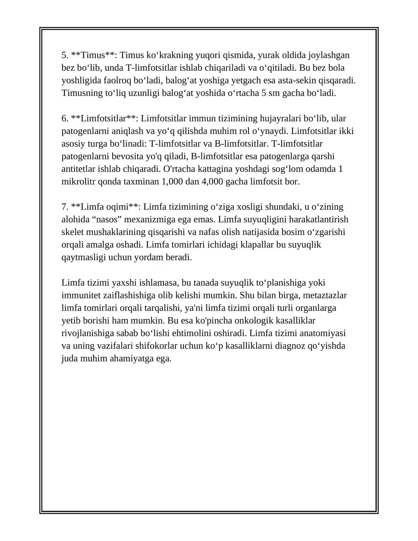 LIMFA VA UNING HARAKATI 4