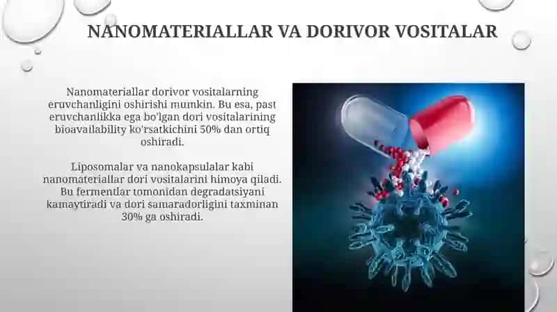 Nanotexnologiyalar va Dori Vositalar 4