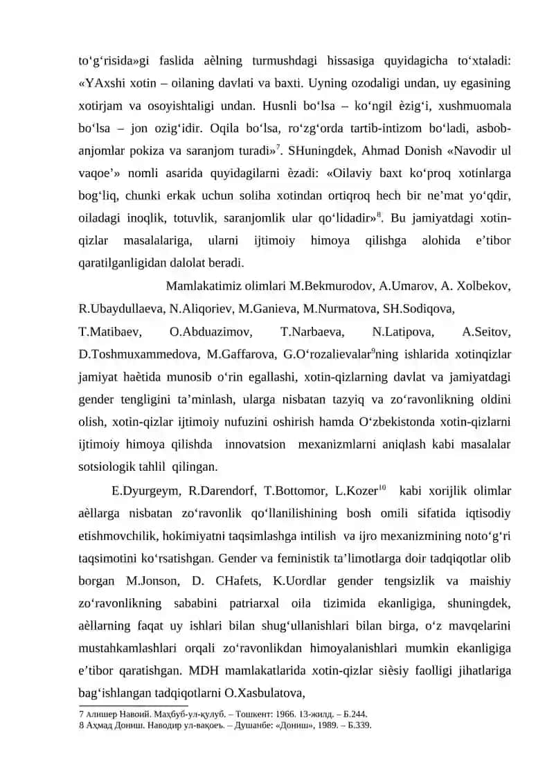 Maishiy Zo‘ravonlikka Uchragan Xotin-qizlarni Ijtimoiy Himoyalash 4