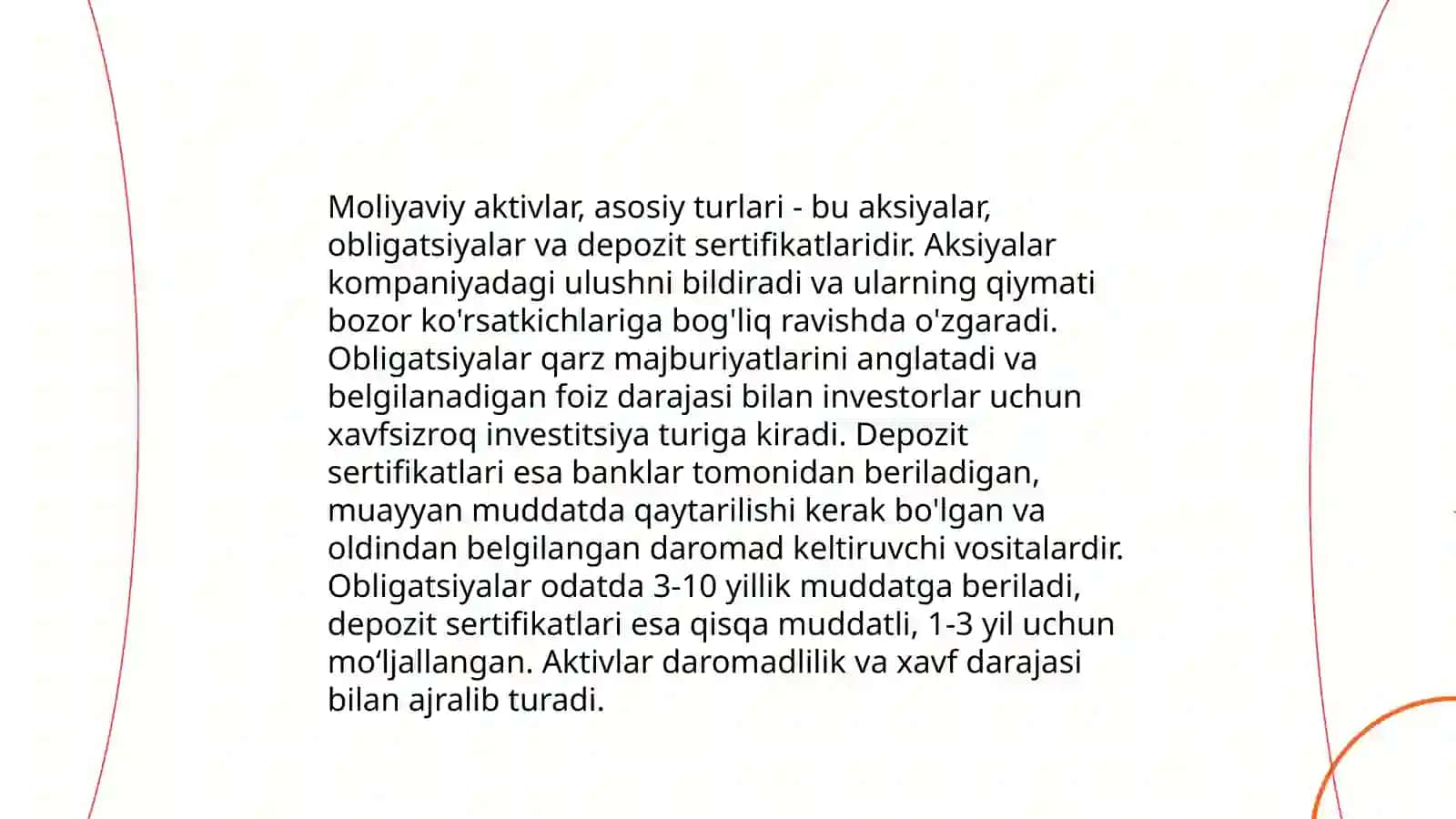 Molyaviy aktivlarining moxiyati va tasniflanishi 4