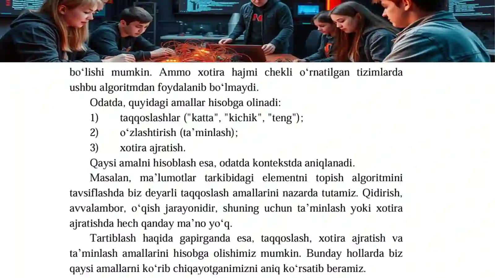 MA’LUMOTLAR TUZILMASI VA ALGORITMLAR 4