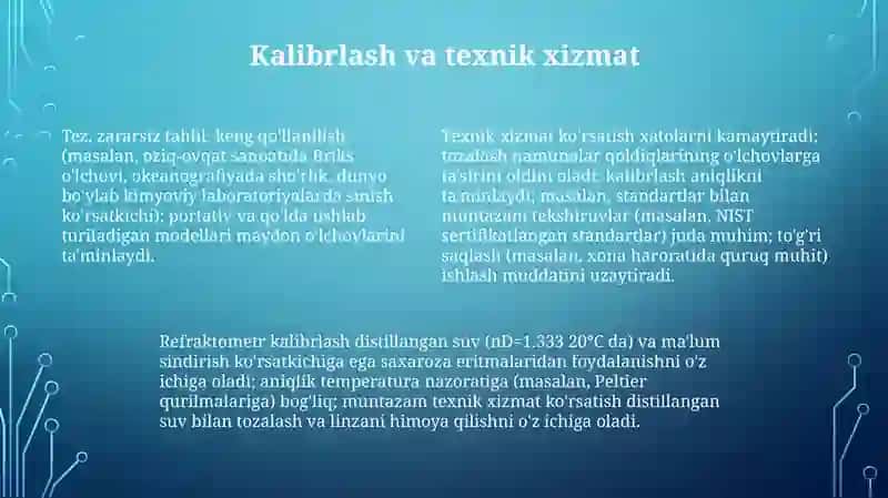 refraktometriya uskunasi va uning afzallilklari 4
