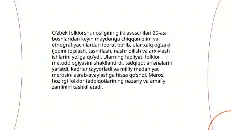 Folklorshunoslik fanining asoschilari 4