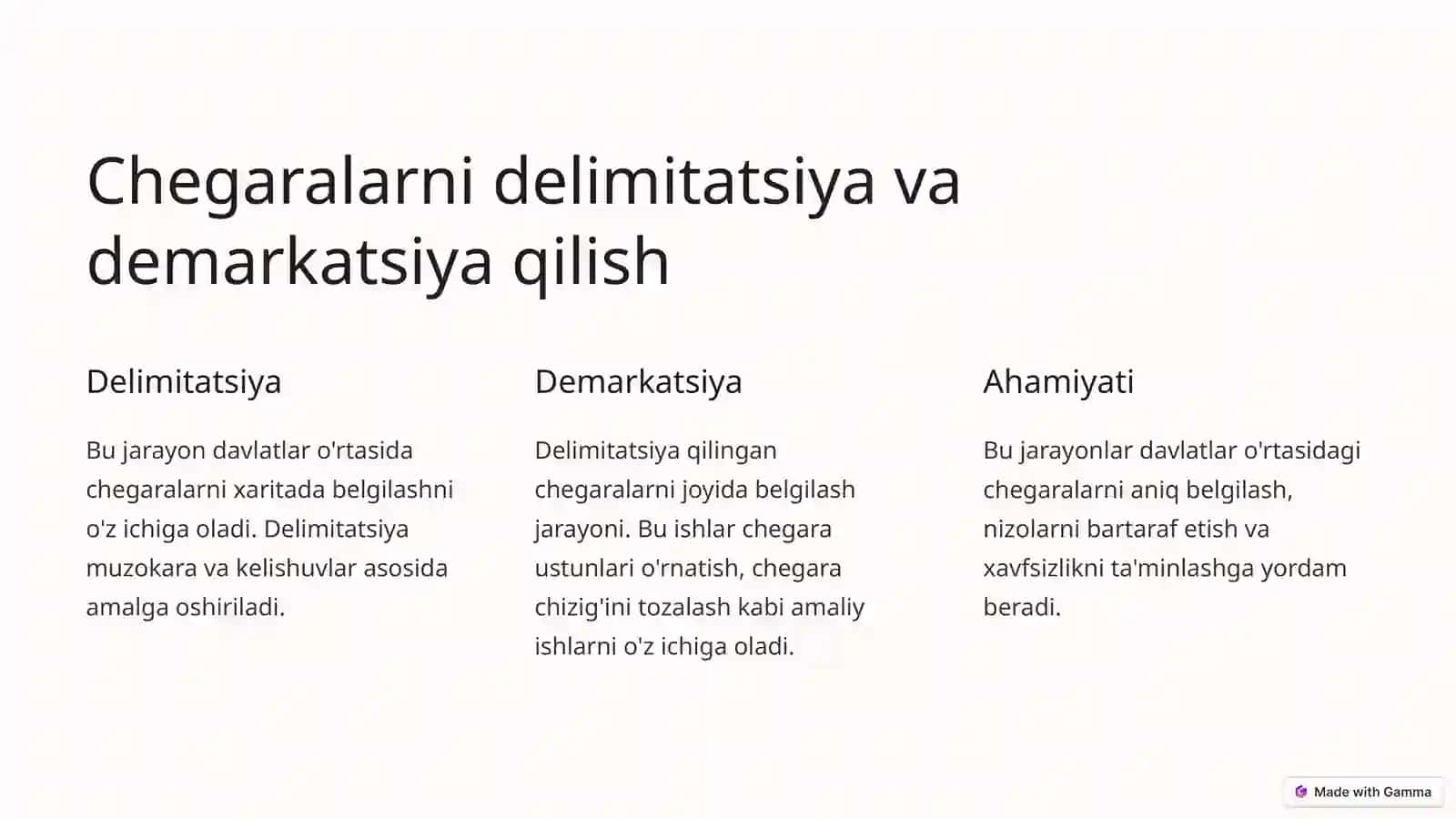 Milliy chegaralanish siyosati: Maqsad va vazifalari 4