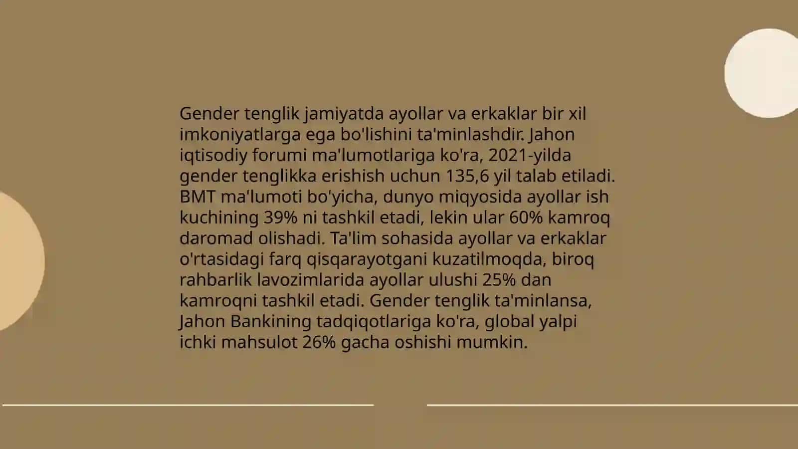 Teng huquqlar va teng imkoniyatlar siyosati 4