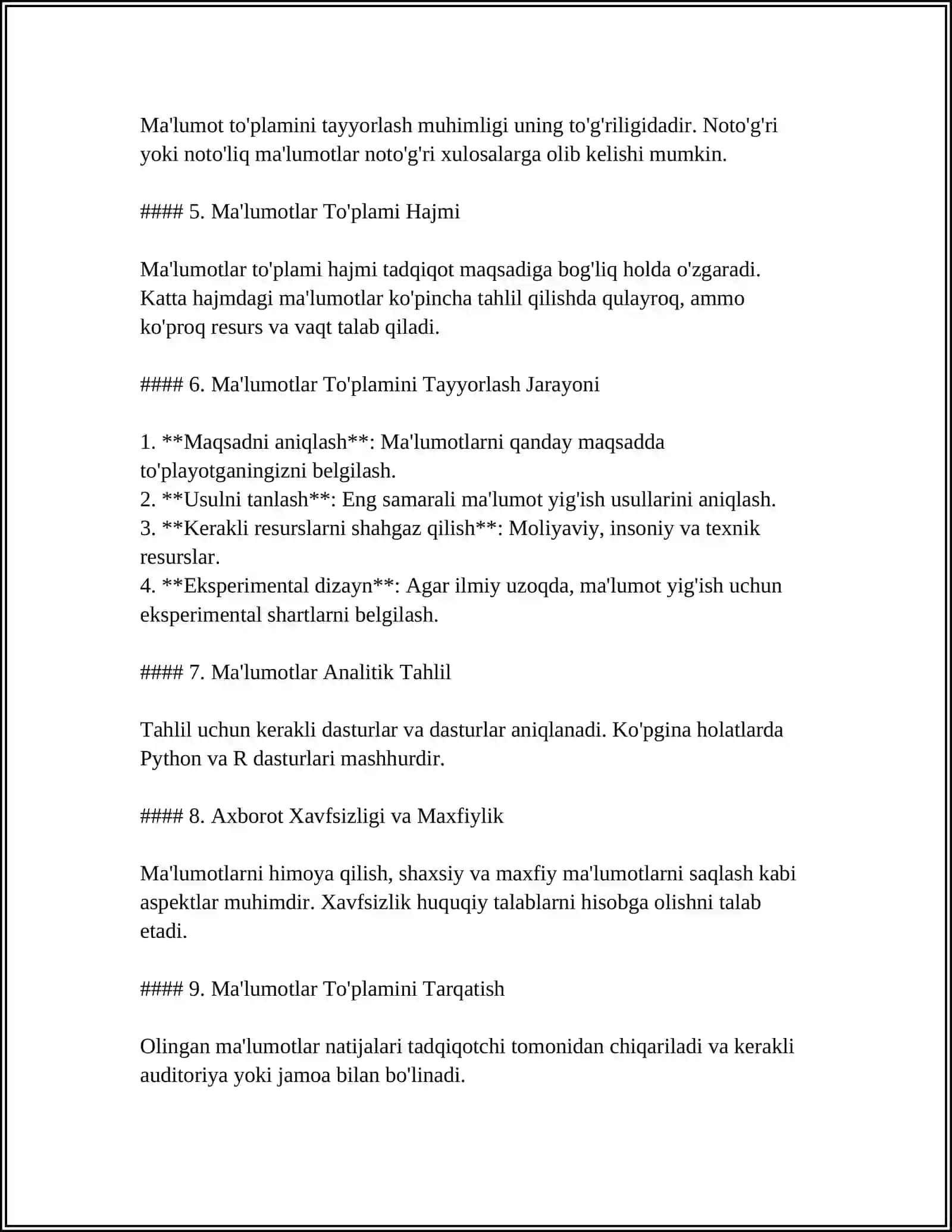 MASHINALARNING DETALLARI AGREGAT VA YURITMALAR TIZIMDAGI JARAYONLARNI MODELLASHTIRISH 4