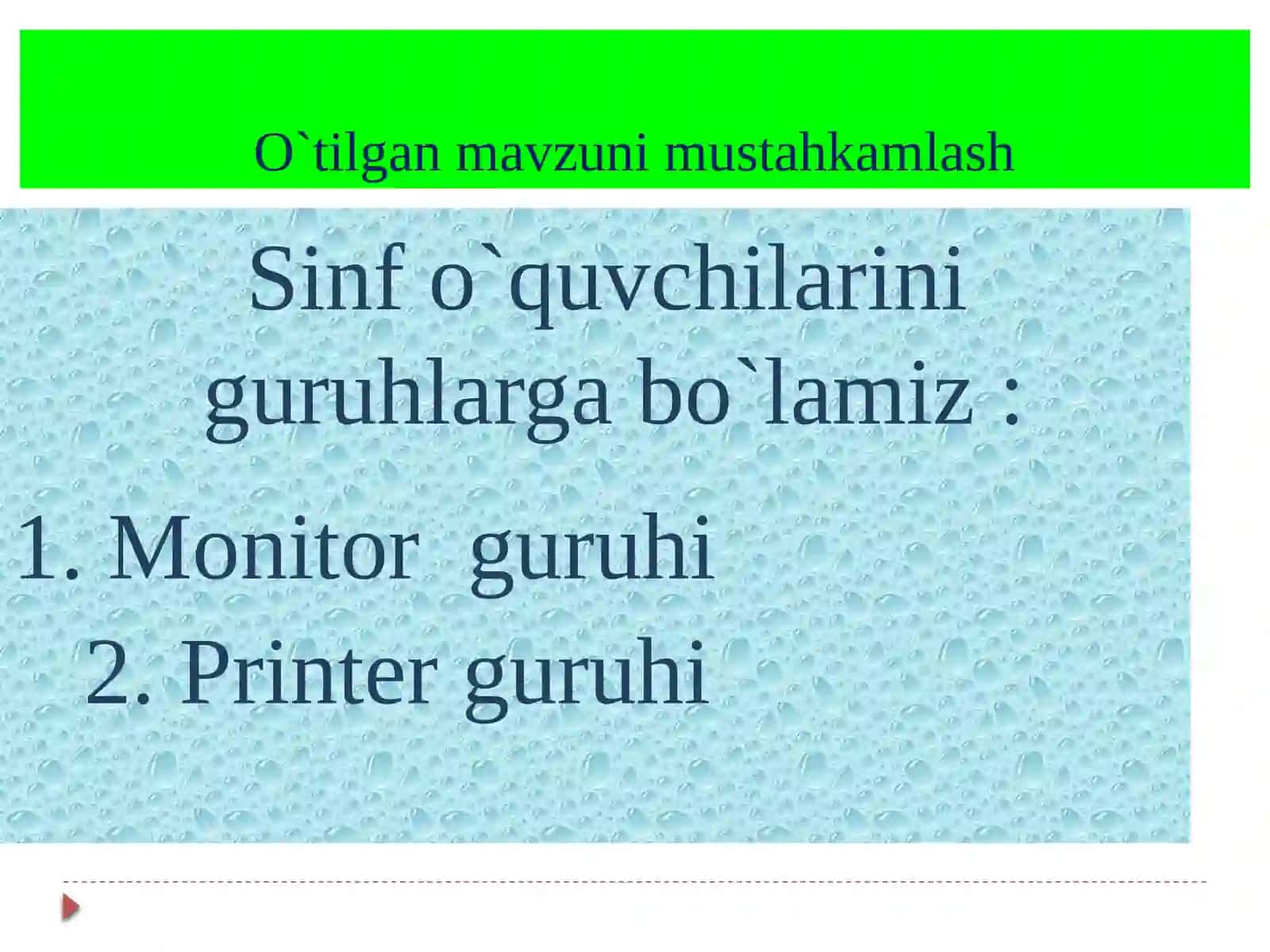 10-sinf Informatika fanidan MS Excelning funksiyalar kutubxonasi mavzusida bir soatlik ochiq dars ishlanmasi 4