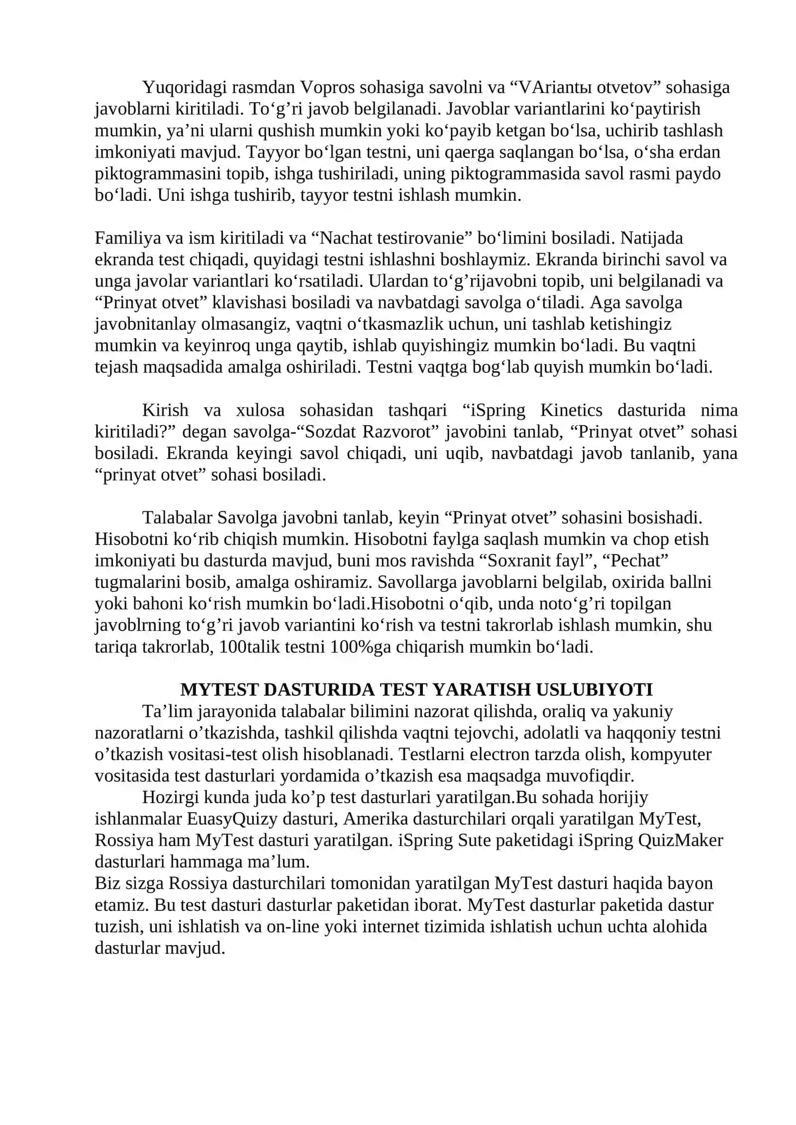 6-Mavzu: Bilimni baholash tizimlari 4