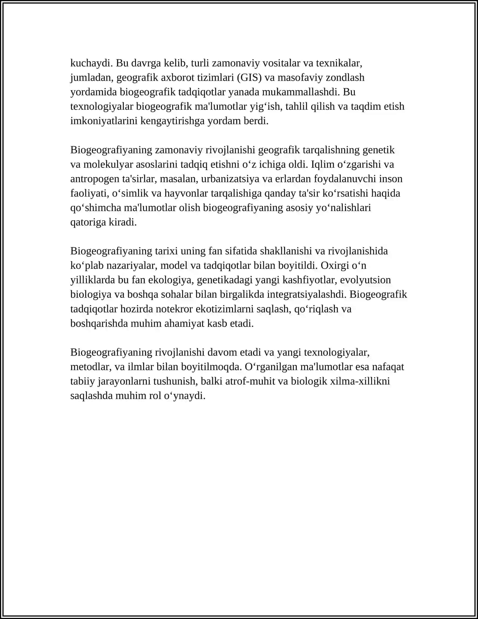BIOGEOGRAFIYANING YUNALISHLARI 4