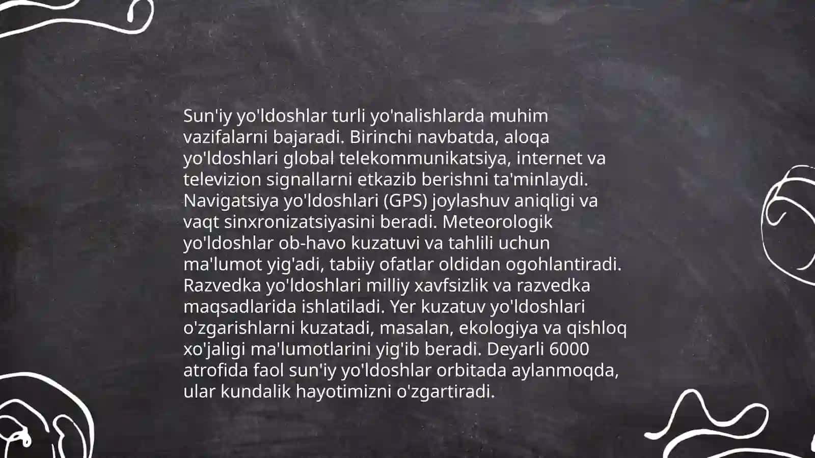 Yer sun'iy yo'ldoshlari va orbital stansiyalar 4