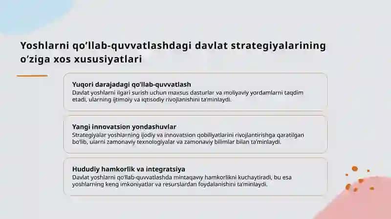 Yoshlarga oiddavlat siyosati 4