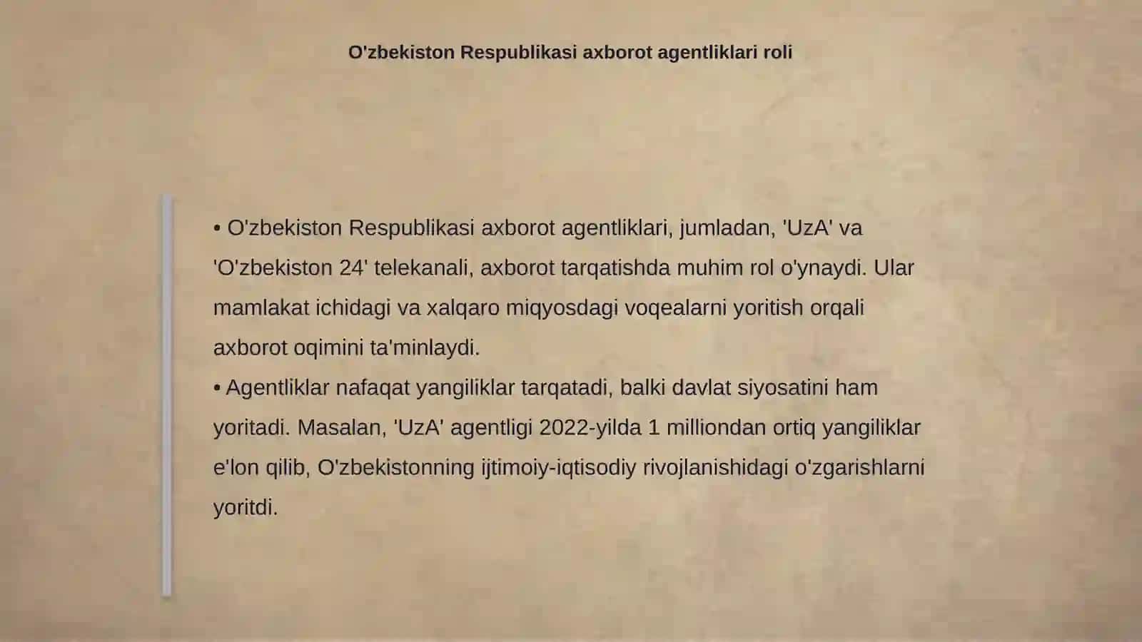 O'zbekiston Respublikasi ommaviy axborot vositalarining tarixi 4