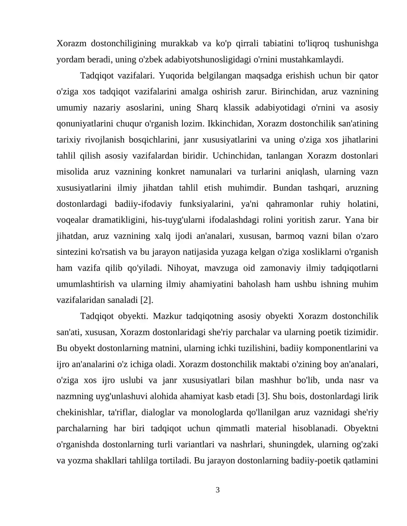 Xorazm dostonchilik san'atida aruz vaznining qo'llanishi 4