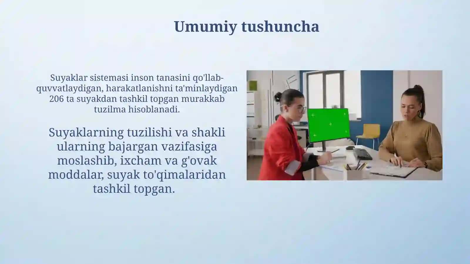 Tayanch harakatlanish sistemasi mavzusini oʻrganish metodikasi 4