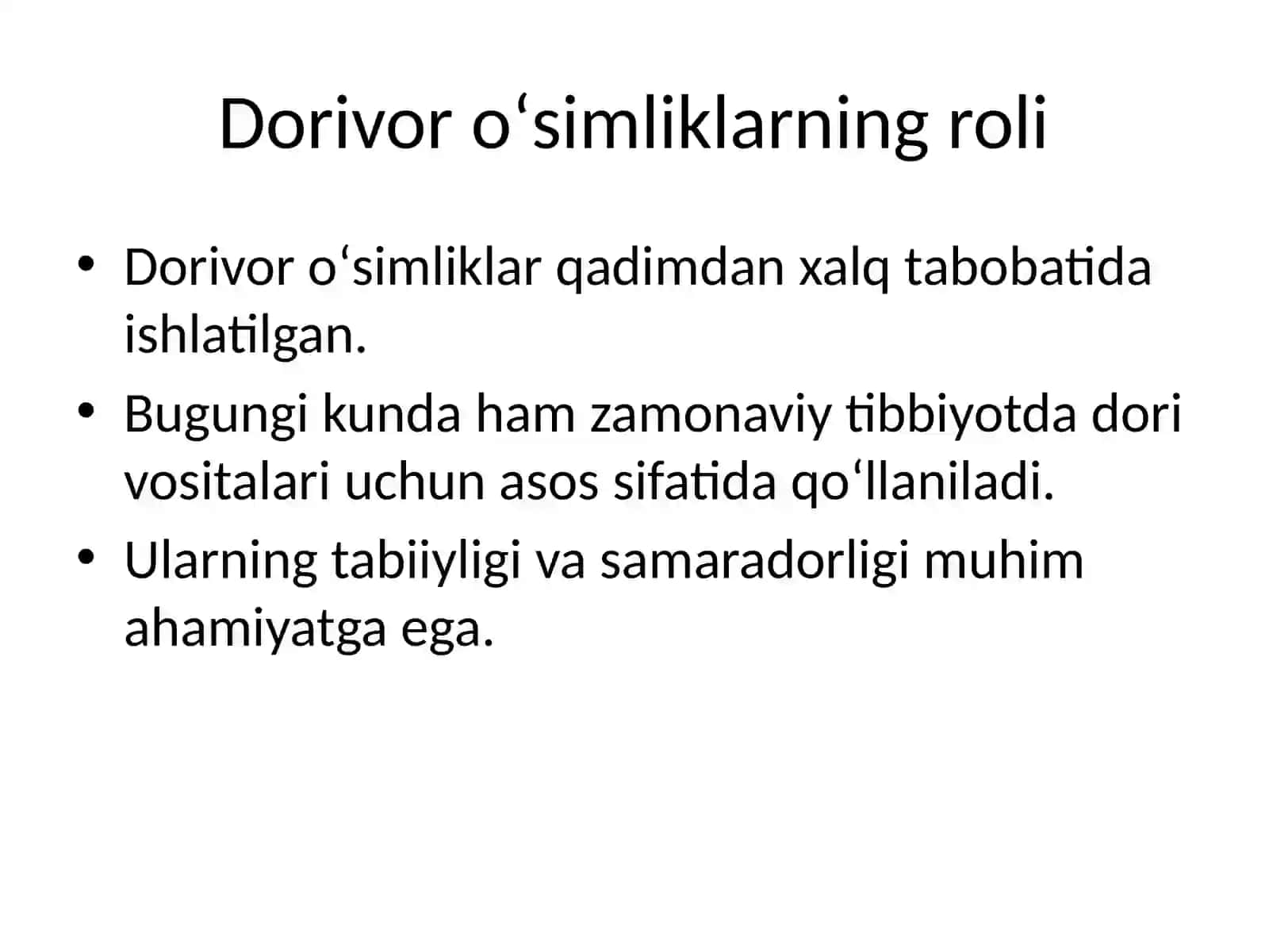 Nurota Davlat Qoʻriqxonasida Tarqalgan Dorivor Oʻsimliklar 4
