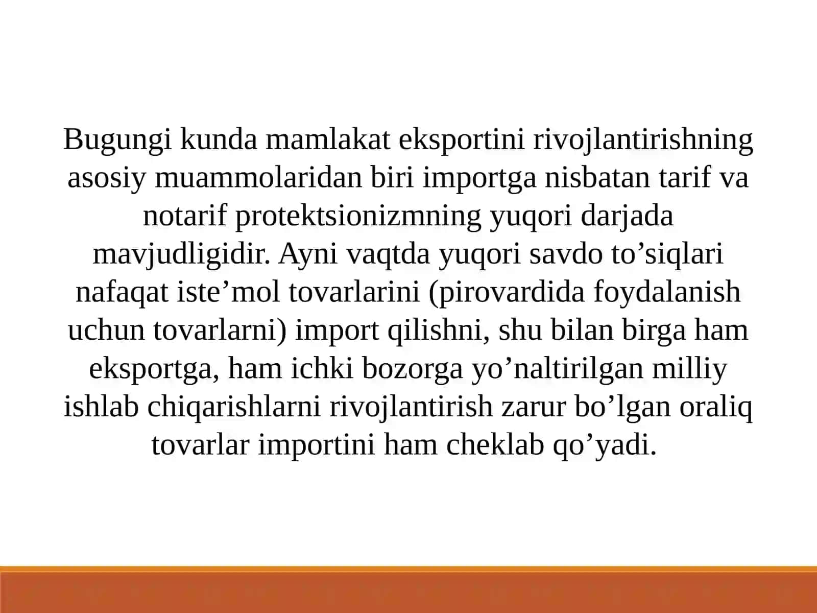 O’ZBEKISTON RESPUBLIKASIDA TASHQI IQTISODIY FAOLIYATNI XORIJIY INVESTITSIYALAR YORDAMIDA RIVOJLANTIRISH MASALALARI 4