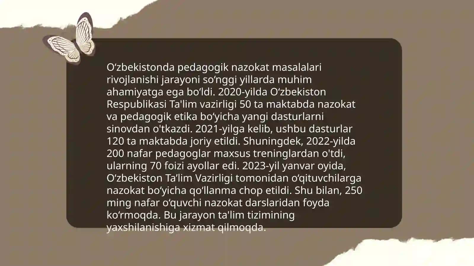 Pedagogik nazokat masalalarining tarixiy tadqiqoti Isroilova Hurriyatxon 4